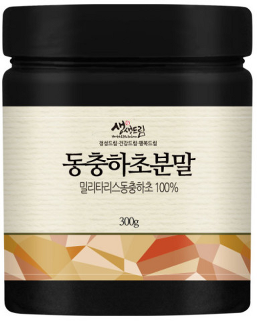 동충하초분말 300g 국산 국내산 동충하초 가루 분말, 1개