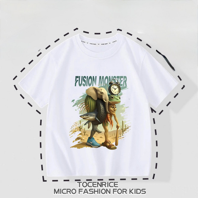 이탈리아브레인롯 캐릭터 티셔츠 반팔티