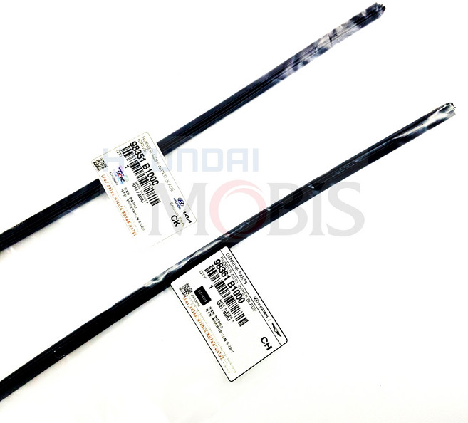 현대모비스 K8 K8 하이브리드 와이퍼 리필고무 세트 98351B1000 98361B1000