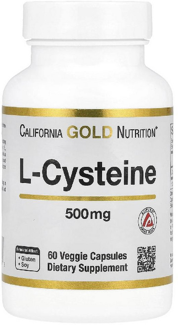 캘골뉴 시스테인 L-Cysteine 500mg 아미노산 AjiPure 캡슐 60정
