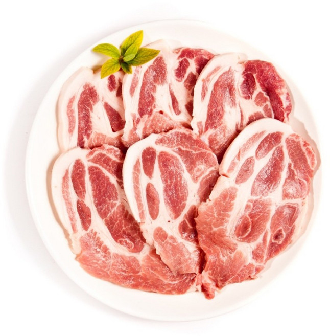 무항생제 한돈 목살(500g) 구이/수육용, 2.목살 500g 수육용