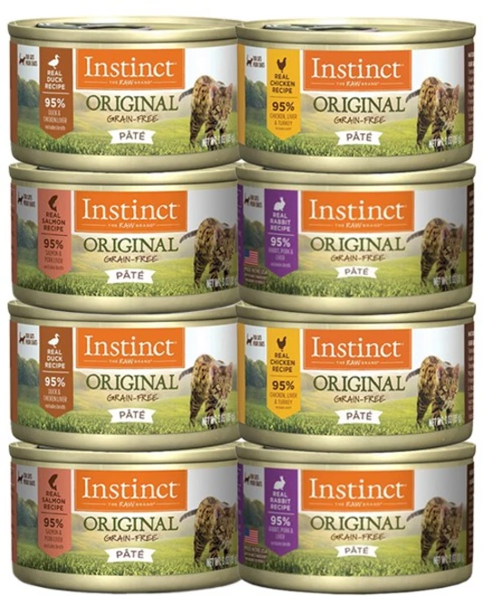 네이처스버라이어티 생식본능 그레인프리 치킨 캣캔, 혼합맛, 85g, 8개 - 쿠팡