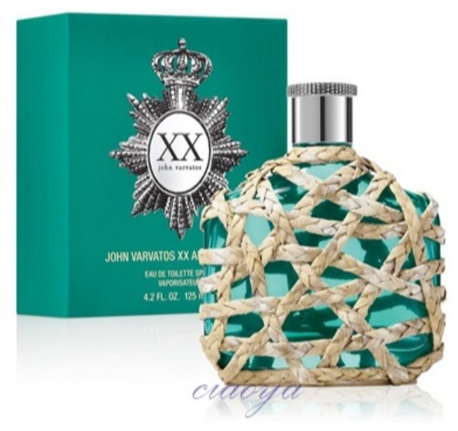 John Varvatos XX Artisan Teal 男性淡香水 125ml, 1個