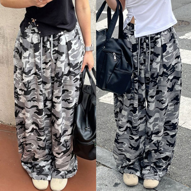 국내 자체 제작 핏살리는드리밍핏투핀턱벌룬와이드트레이닝팬츠 6COLOR