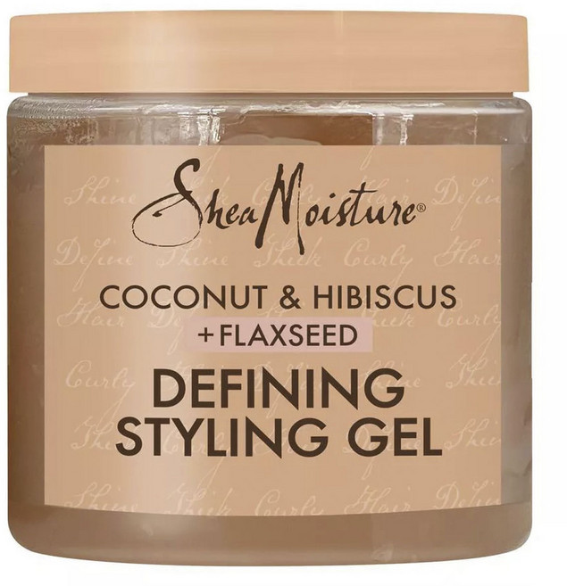 시어모이스처 코코넛 & 히비스커스 + 플랙씨드 디파이닝 스타일링 젤, 1개, 425.2g