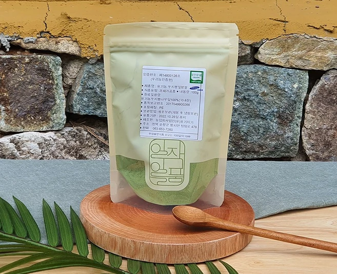 국내산 유기농 밀싹/무청 가루 분말 #무료반품 #무료배송, 유기농 무청분말 100g - 쿠팡