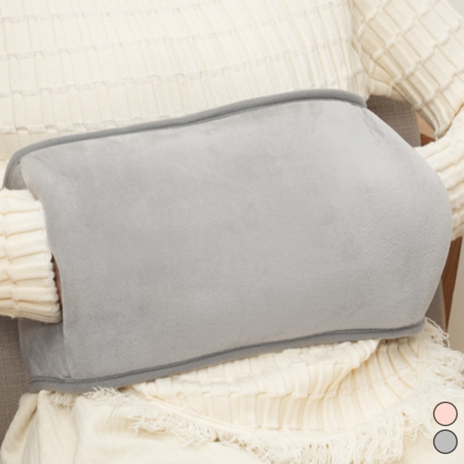 만만템 충전식 온수 찜질기 주머니형, 그레이세트