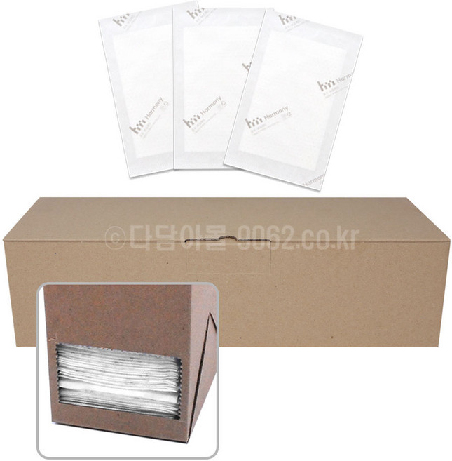 흡수패드 1015 인박스 500매 육즙제거 흡수지, 1개, 백색