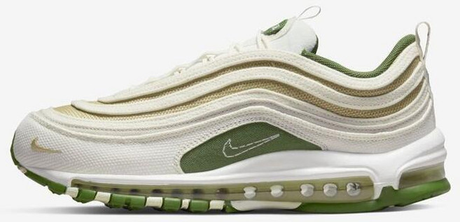 나이키 에어맥스 97 남녀 공용 운동화(증정품 수납백), 235, DM8588-100