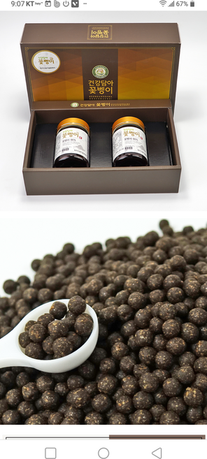 건강담아꽃벵이 굼벵이환 병 선물셋트 (120g*2병=240g ) 부모님선물 간건강 피로회복 국내산100%, 1개, 120g