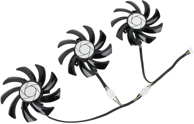DIY 팬 85mm PLD09210S12H 비디오 카드 냉각 교체용 MSI GTX 1070 / 1060 Ti 1080 듀크 그래픽