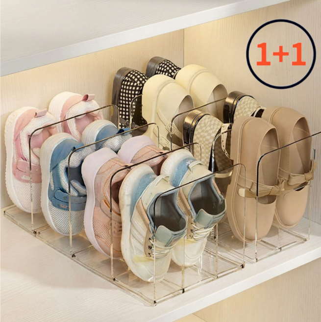드림위브 유아신발정리대 키즈슈즈렉 신발진열대 아기신발정리 신발걸이 신발정리대 1+1, 1세트