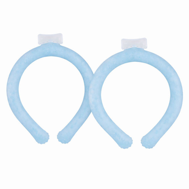 아벡컴퍼니 아이스 쿨링 넥쿨러밴드, 2개, 블루