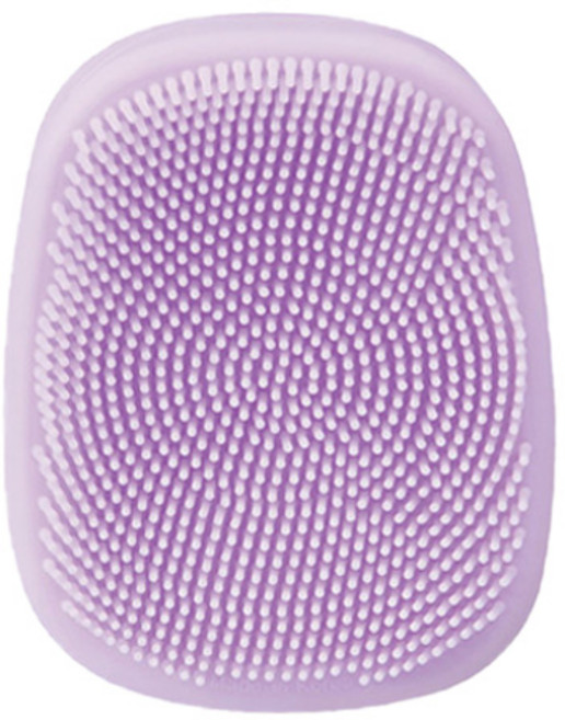비비또 실리콘 페이셜 클렌징 브러쉬, 라벤더, 1개
