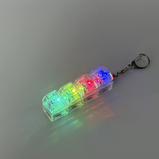 LED 키캡 키링 키보드 키홀더 리얼 청축 키 장난감
