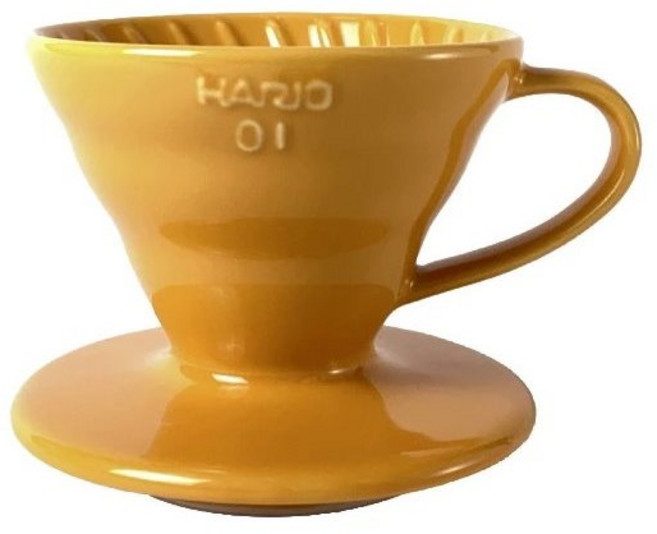 HARIO V60 濾杯 01 萊姆綠, 1個, 01-OR-蜜柑橘