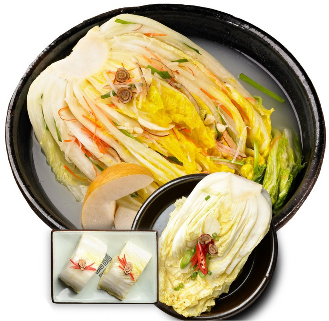 우리집김치 국내산 고랭지배추 백김치, 1개, 1kg