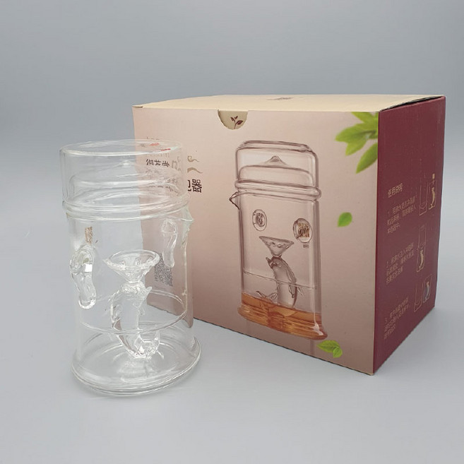 보이차고유리다관 티포트 티메이커 차 내열유리 주전자 티팟세트 주전자