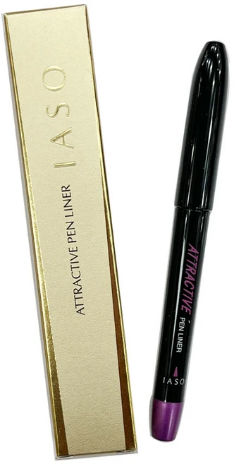 이아소 어트렉티브 펜 라이너 5g + 마리에시트팩 1매, no.1 블랙, 1개 - 쿠팡