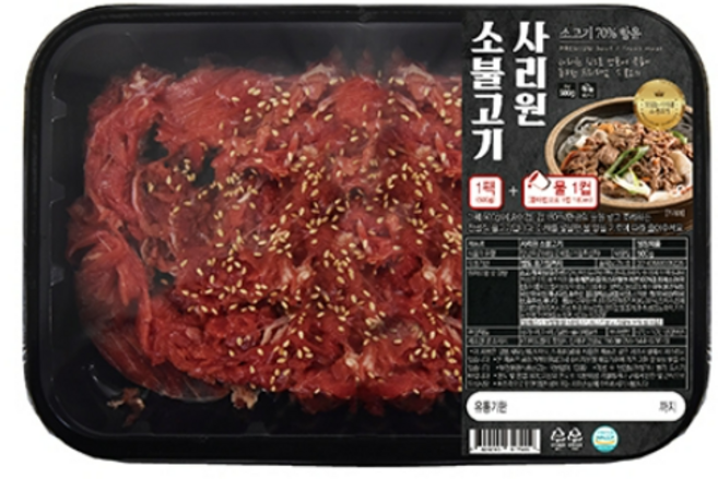 바이오마켓_사리원 소불고기, 1세트, 500g
