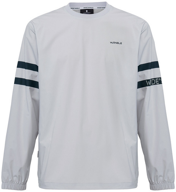 와이드앵글 공식 남성 골프 CO 루즈핏 우븐 라운드 풀오버 M_WMP26251C1