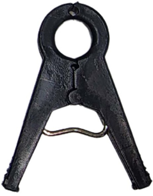 동아농자재 작물집게 오이집게 12mm 호박 포도 토마토 파푸리카 고추 엘보 교차 농사용 집게 줄기 유인 고정, 50개