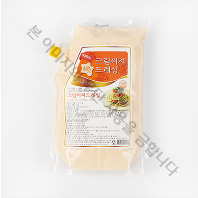 평강 크림시저 드레싱, 2개, 2kg