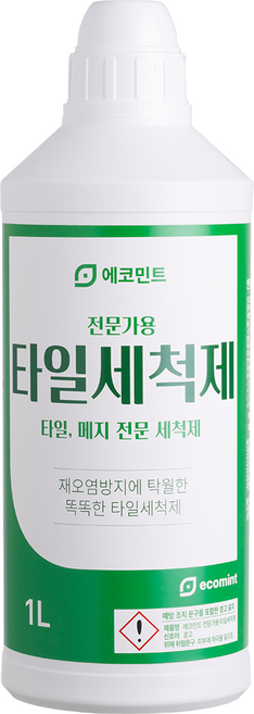 에코민트 전문가용 타일세척제, 1L, 1개