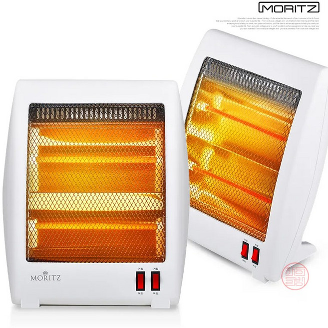 모리츠 2단 분리형 미니 석영관 전기 히터 JEH-800HJ 난로