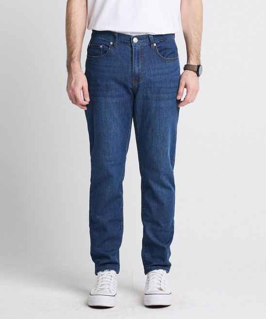 [STCO] 남성 코듀라 데님 팬츠 테이퍼드핏 중청