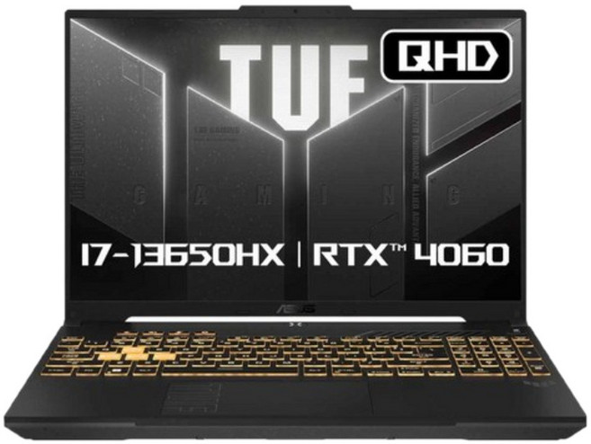 에이수스 2024 TUF 게이밍 F16 코어i7 인텔 13세대 지포스 RTX 4060, Mecha Gray, 1TB, 32GB, WIN11 Home, FX607JV-QT213