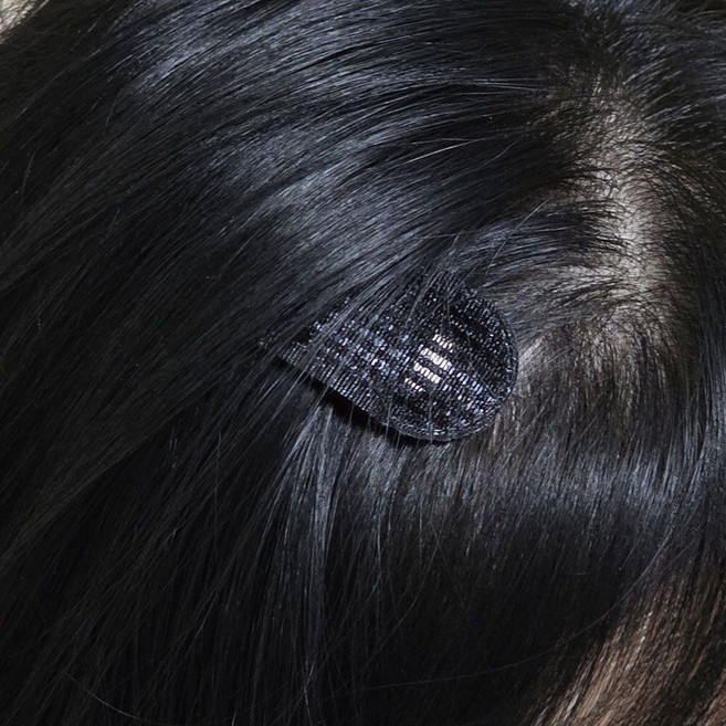 [2개묶음] 뿌리 뽕 패드 집게 핀 머리 헤어 볼륨 정수리 붙임 ssg*0012EG