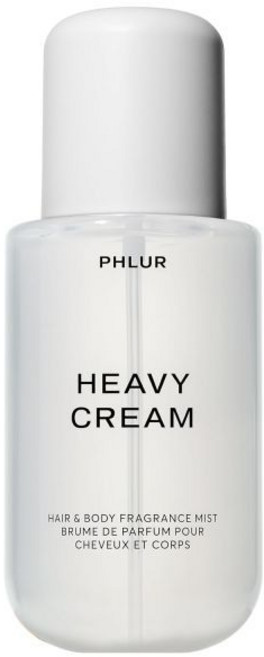 PHLUR 헤비 크림 바디 미스트 8 플로리드 온스 – 여성용 헤어 향수 구르망 바닐라 스프레이 마시멜로 코코넛 시트러스 향