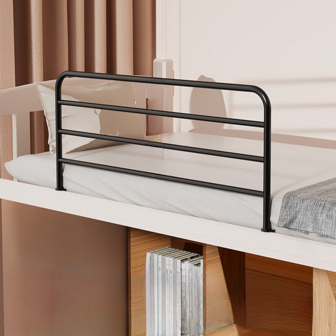 돌침대 낙상방지 침대 블랙 80x 노인 손잡이 40cm 높이 난간 A. 30cmx길이 흰색, 1_낙하방지 보드 길이50 높이6