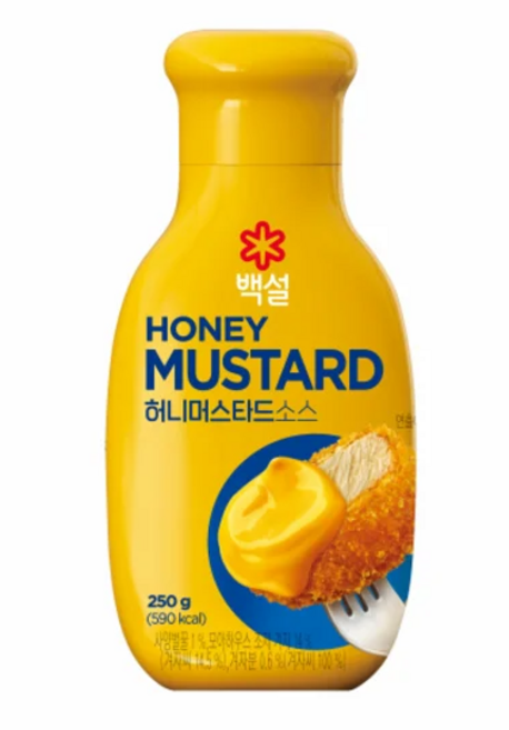 백설 허니머스터드 소스 250g x 10, 10개