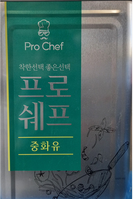 프로쉐프 중화유 13kg 중식 라드유 돼지기름, 13L, 1개