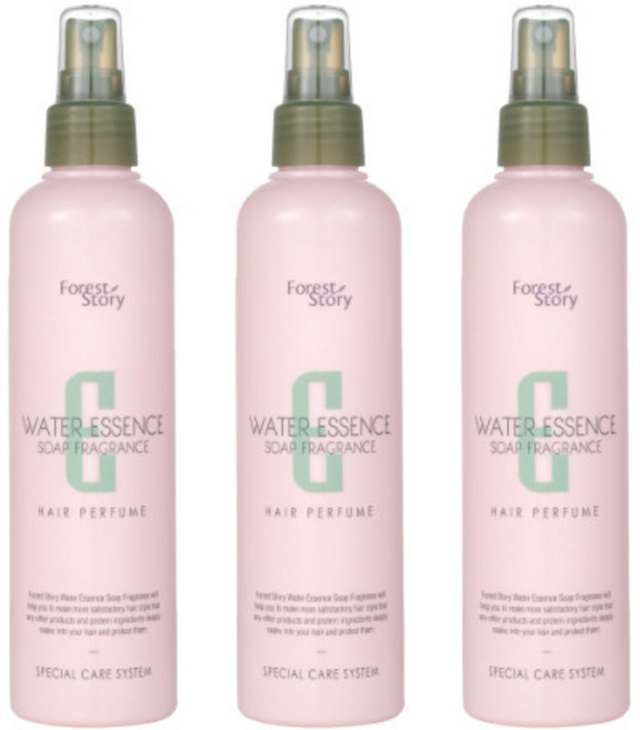 포레스트스토리 향기주는 워터에센스 비누향, 252ml, 3개