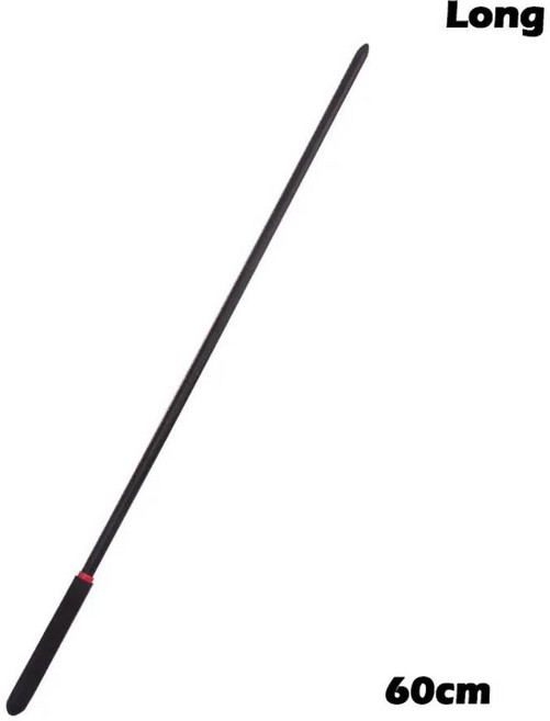 야외 솔리드 탄성 소프트 포인터 눈금자 교사 등나무 스트립 훈련 배턴 도구, 색상: 4. with handle, 1개