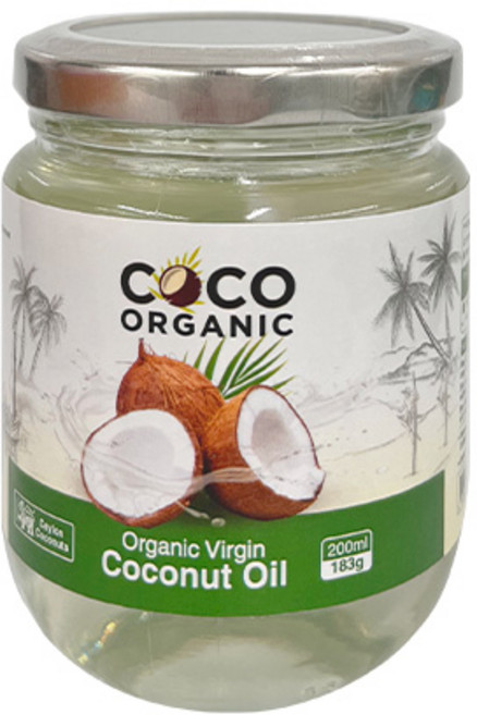 코코오가닉 유기농 엑스트라 버진 코코넛 오일 200ml, 1개