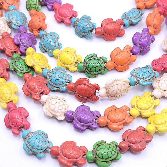 거북이 하울라이트 송석 천연석 팔찌 만들기