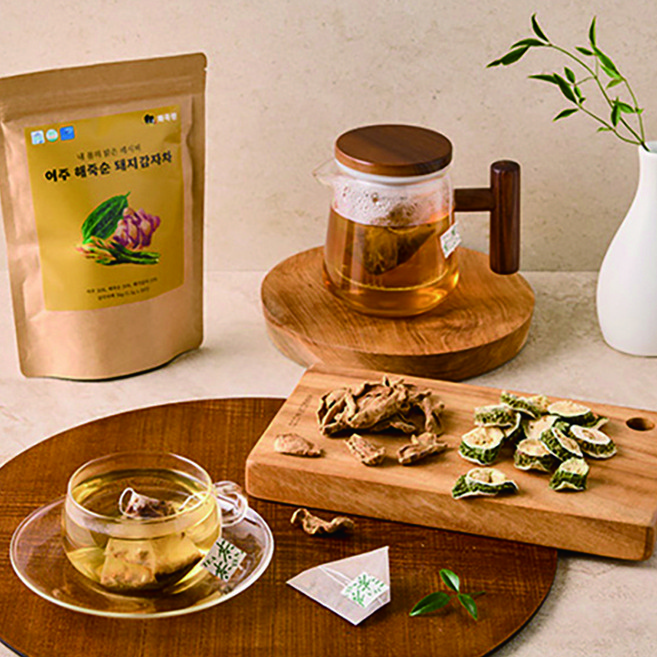 화곡원 국산 여주해죽순돼지감자차, 1세트, 30개입, 1.2ml