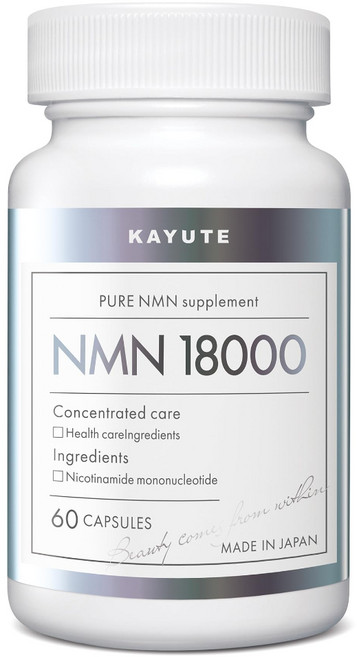 항노화 항산화 NMN 엔엠엔 일본 18000 순도 100% 라스베라트롤 영양제, 60정, 1개