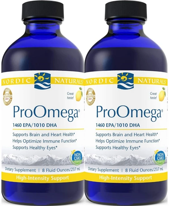 Nordic Naturals 노르딕네추럴스 고흡수 프로오메가 D 비타민 D3 엑스트라 액상 액체, 2개, 237ml - 쿠팡