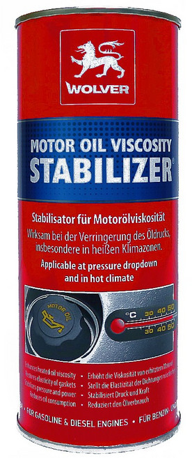 WOLVER MOTOR OIL VISCOSITY STABILIZER 400ml (울버 엔진오일 첨가제 스테빌라이저 400미리) 독일 정품/엔진오일 점도 유지 안정제, 1개