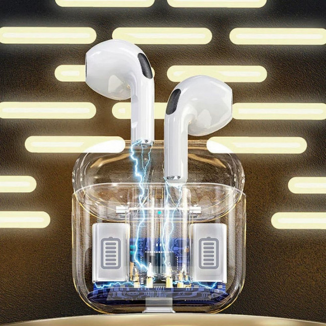 QCY MeloBuds Pro 블루투스 프로 이어폰 멜로버즈 무선, A. 흰색 기계는 pro4와 함께 포장되어 있습니다., B. Pro 5 패키징이 적용된 흰색 기기