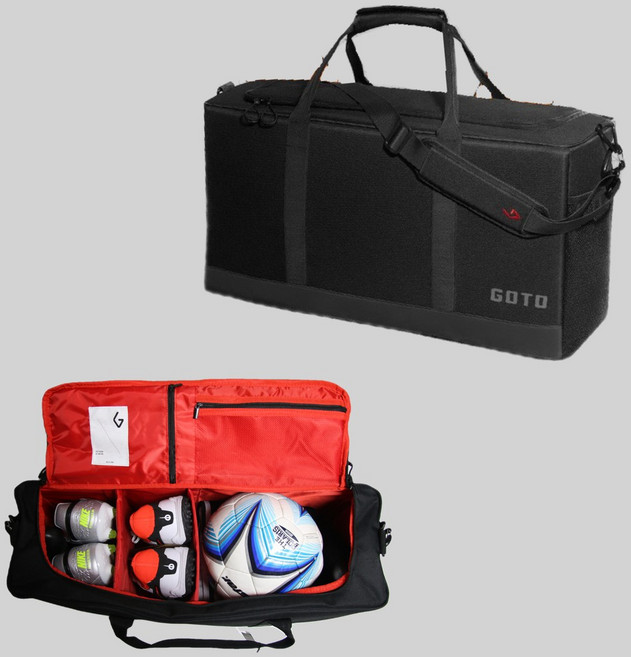 [각잡힌가방] 칸막이 더플백 스포츠백 운동 축구 가방