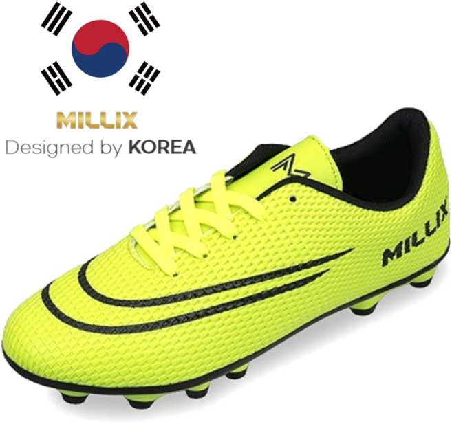 밀릭스 초경량 논슬립 축구화 아동 성인 공용사이즈