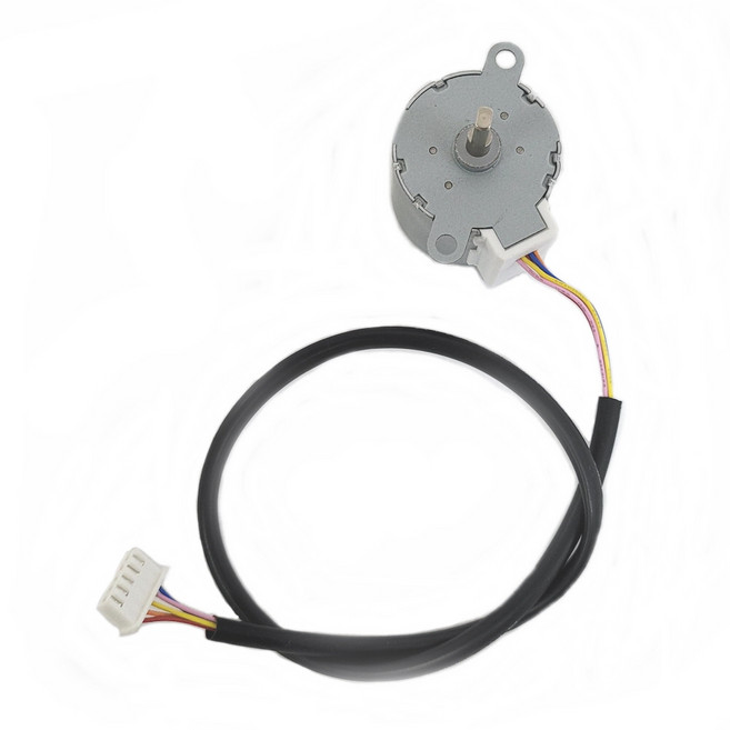 35BYJ412 고토크 스테핑 모터 - 12V DC 감속형 - 순환 팬 자동화 제어용 다목적 스텝모터, 1개