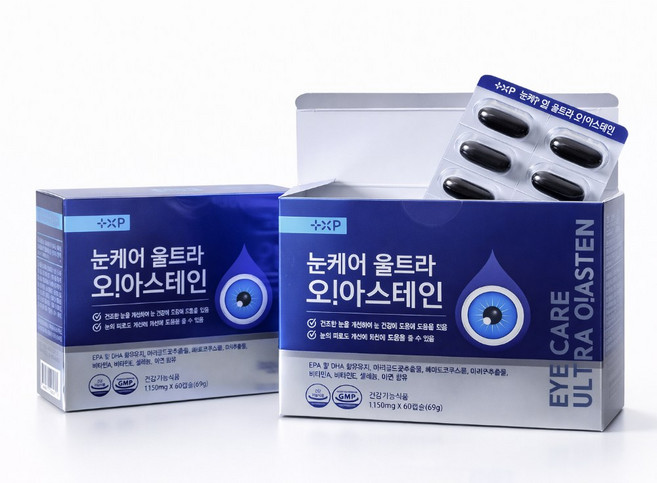 눈영양제 루테인 지아잔틴 아스잔틴 솔티스 눈건강 영양제, 1개, 60정