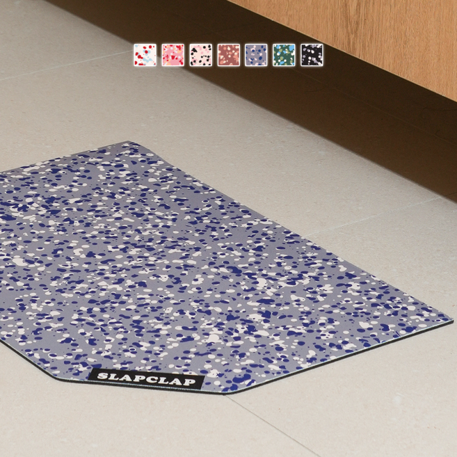 슬랩클랩 팔레트 빨아쓰는 규조토 발매트, 스톤그레이